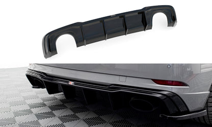 Heckansatz Diffusor V.2 passend für Audi RS3 8V Sportback FL schwarz Hochglanz
