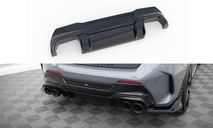 Heckansatz Diffusor V.2 passend für BMW 1er F40 M-Paket/ M135i schwarz Hochglanz