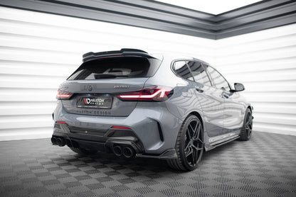Heckansatz Diffusor V.2 passend für BMW 1er F40 M-Paket/ M135i schwarz Hochglanz