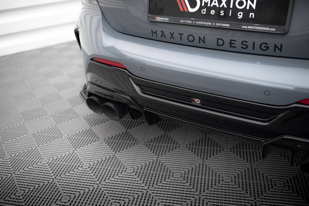 Heckansatz Diffusor V.2 passend für BMW 1er F40 M-Paket/ M135i schwarz Hochglanz