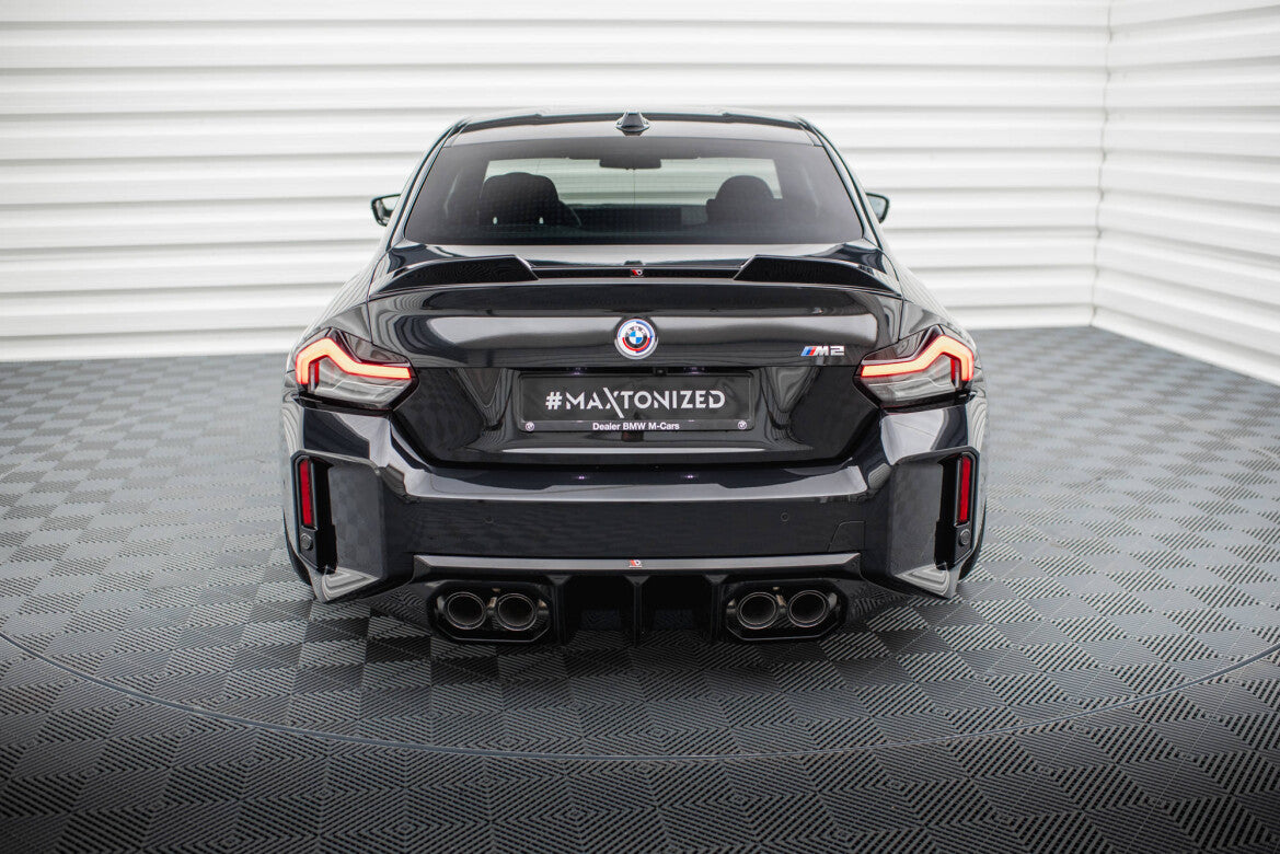 Heckansatz Diffusor V.2 passend für BMW M2 G87 schwarz Hochglanz