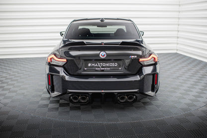 Heckansatz Diffusor V.2 passend für BMW M2 G87 schwarz Hochglanz