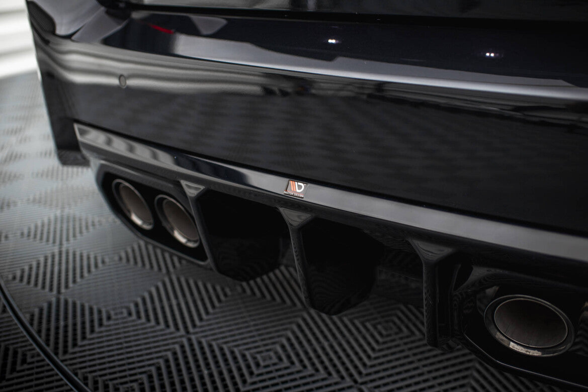 Heckansatz Diffusor V.2 passend für BMW M2 G87 schwarz Hochglanz