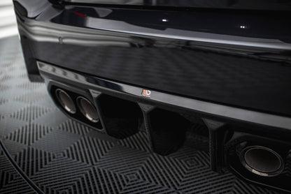 Heckansatz Diffusor V.2 passend für BMW M2 G87 schwarz Hochglanz