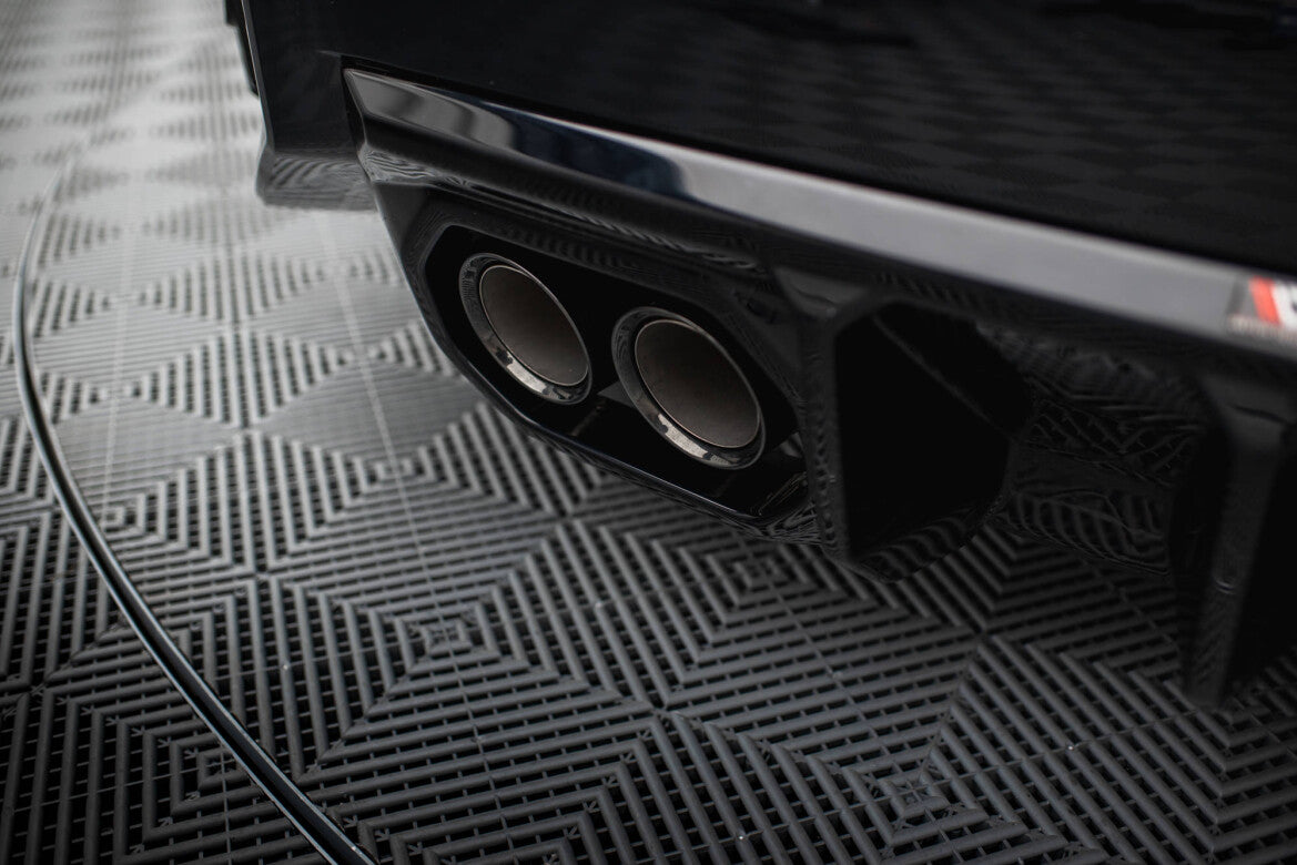Heckansatz Diffusor V.2 passend für BMW M2 G87 schwarz Hochglanz