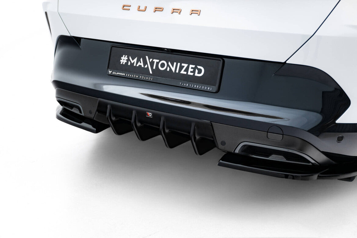 Heckansatz Diffusor V.2 passend für CUPRA Formentor Mk1 FL schwarz Hochglanz