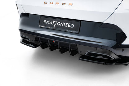 Heckansatz Diffusor V.2 passend für CUPRA Formentor Mk1 FL schwarz Hochglanz