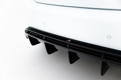 Heckansatz Diffusor V.2 passend für Ford FIesta Mk8 ST schwarz Hochglanz
