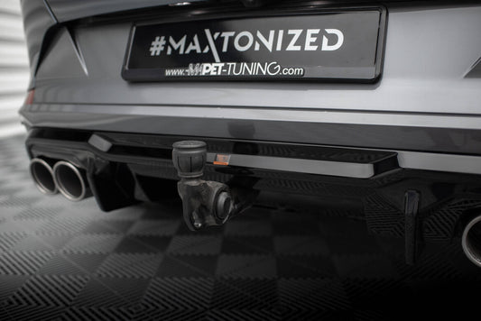 Heckansatz Diffusor V.3 passend für CUPRA Formentor VZ Mk1 / Mk1 FL schwarz Hochglanz