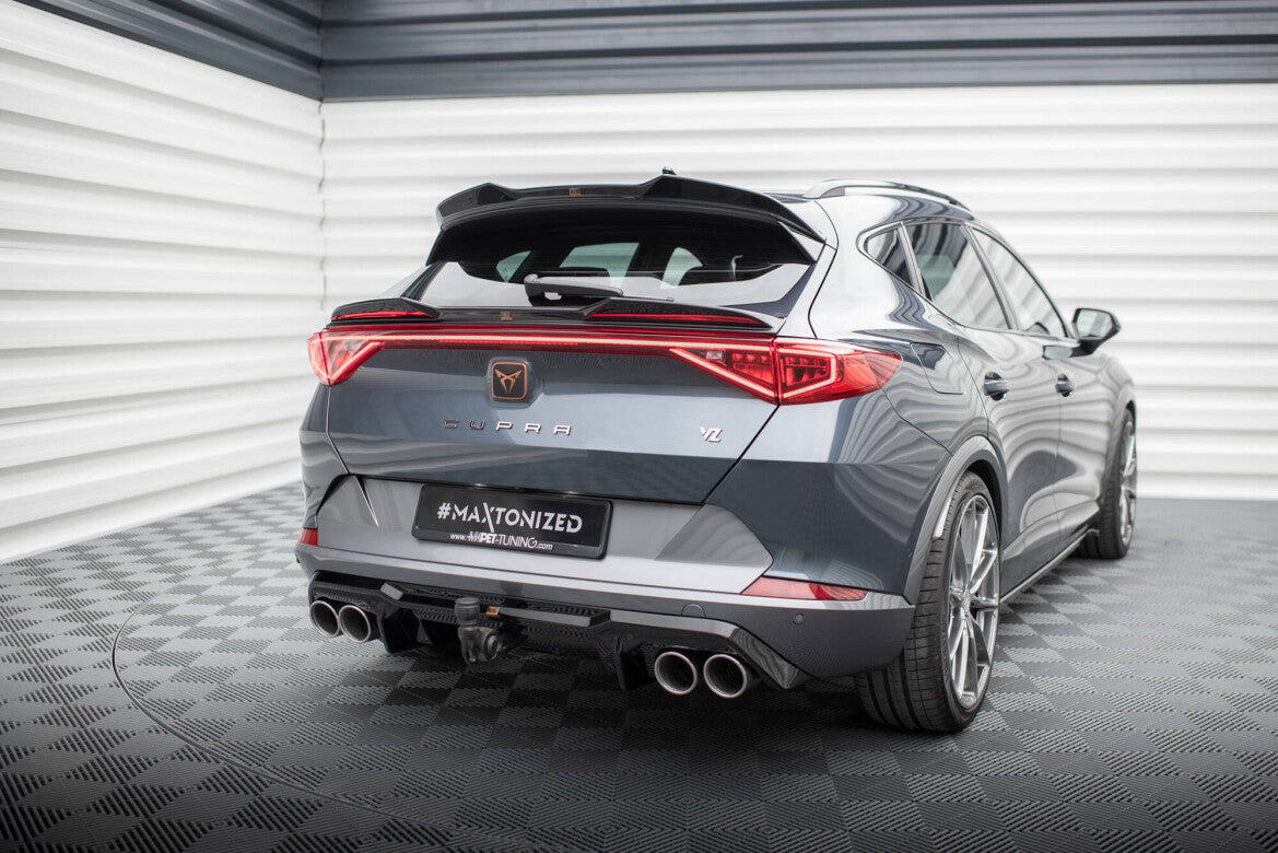 Heckansatz Diffusor V.3 passend für CUPRA Formentor VZ Mk1 / Mk1 FL schwarz Hochglanz