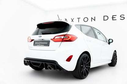Heckansatz Diffusor V.3 passend für Ford Fiesta ST Mk8 schwarz Hochglanz