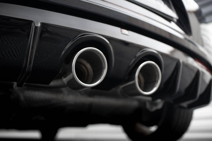 Heckansatz Diffusor V.3 passend für VW Scirocco R Mk3 schwarz Hochglanz