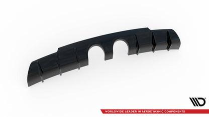 Heckansatz Diffusor V.3 passend für VW Scirocco R Mk3 schwarz Hochglanz