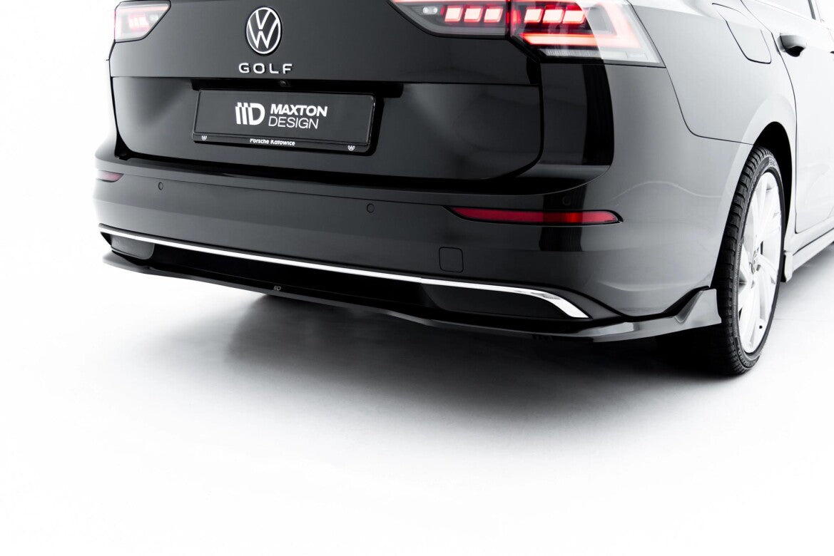 Heckansatz passend für VW Golf Variant Mk8 Facelift schwarz Hochglanz