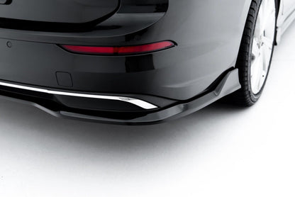 Heckansatz passend für VW Golf Variant Mk8 Facelift schwarz Hochglanz