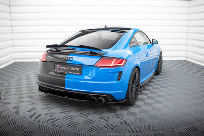 Heckscheiben Spoiler passend für Audi TT S / TT S-Line 8S FL schwarz Hochglanz