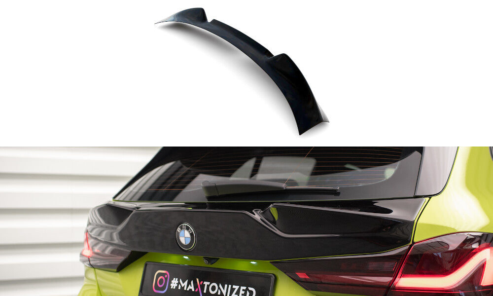 Heckscheiben Spoiler passend für BMW 1er M-Paket / M135i / 128ti F40 schwarz Hochglanz