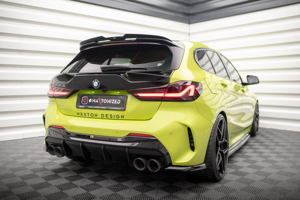 Heckscheiben Spoiler passend für BMW 1er M-Paket / M135i / 128ti F40 schwarz Hochglanz
