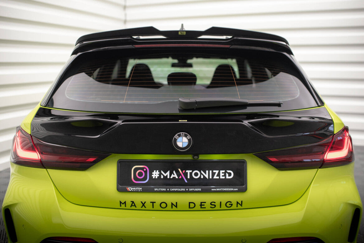 Heckscheiben Spoiler passend für BMW 1er M-Paket / M135i / 128ti F40 schwarz Hochglanz