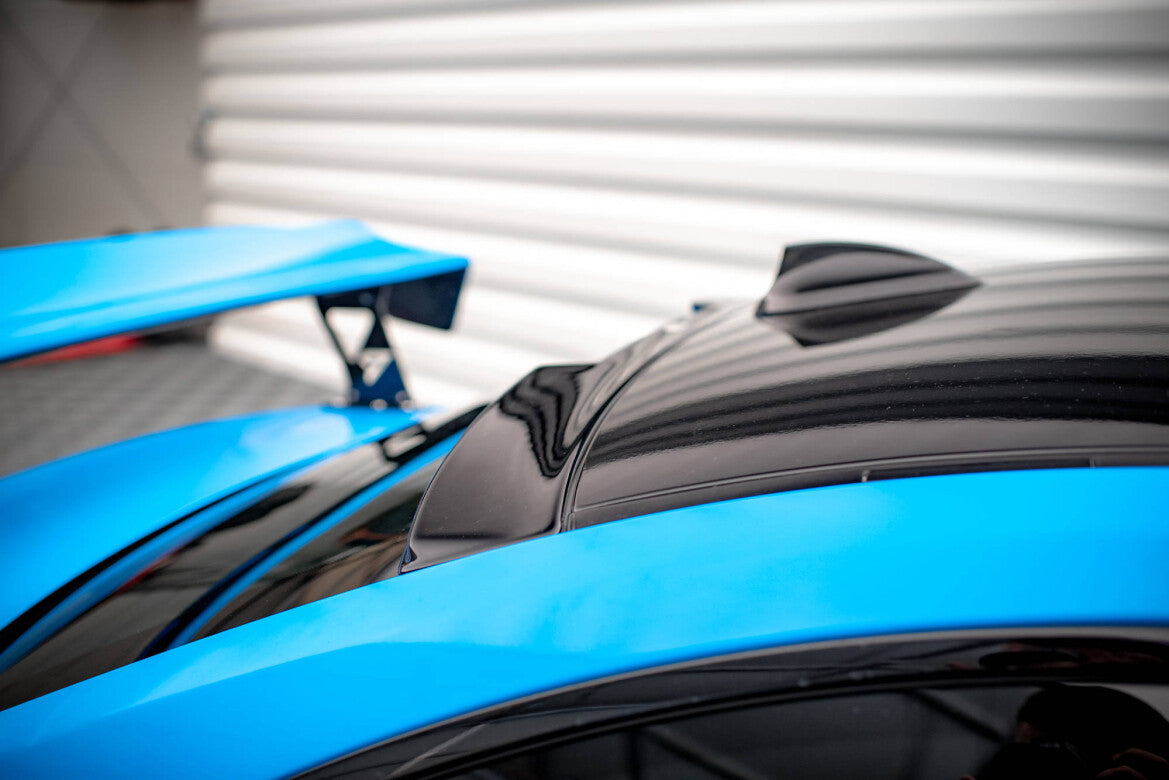 Heckscheiben Spoiler passend für BMW M2 F87 schwarz Hochglanz