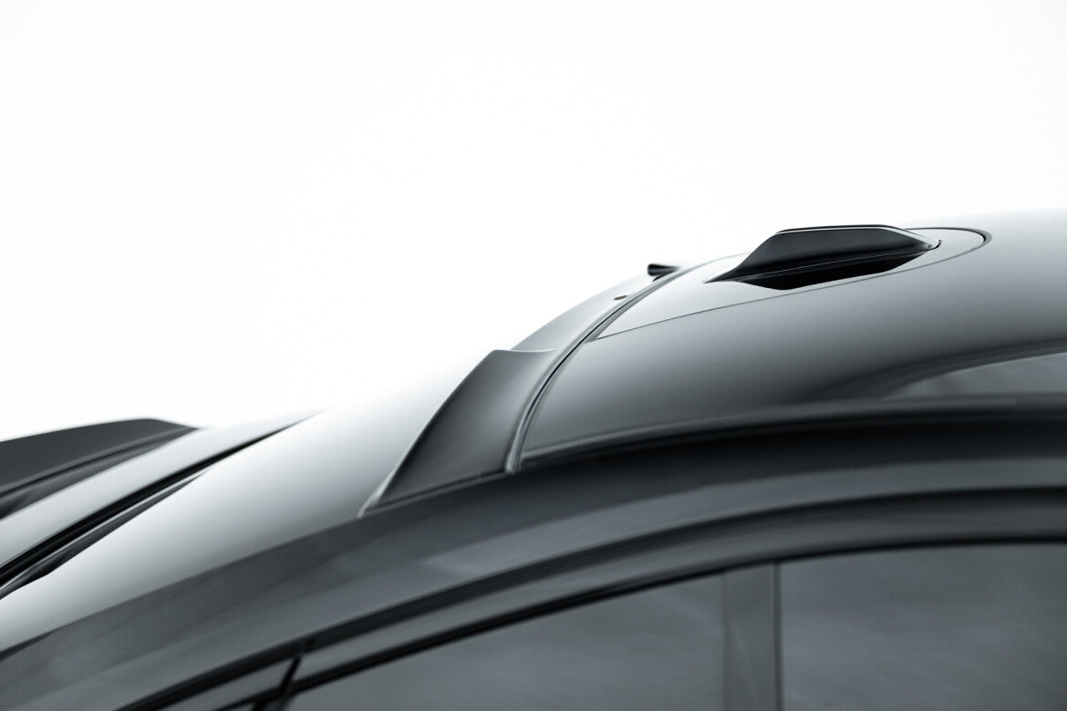 Heckscheiben Spoiler passend für BMW M5 Limousine G90 schwarz Hochglanz