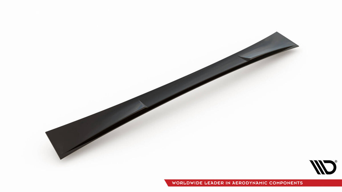 Heckscheiben Spoiler passend für BMW M5 Limousine G90 schwarz Hochglanz
