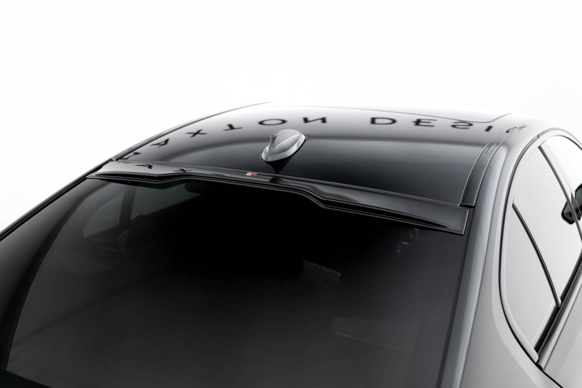 Heckscheiben Spoiler passend für BMW M550i / 5 M-Paket Limousine G30 schwarz Hochglanz