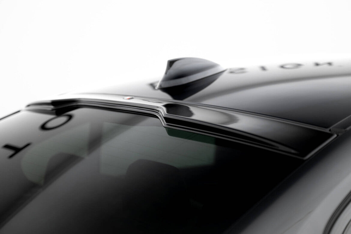 Heckscheiben Spoiler passend für BMW M550i / 5 M-Paket Limousine G30 schwarz Hochglanz