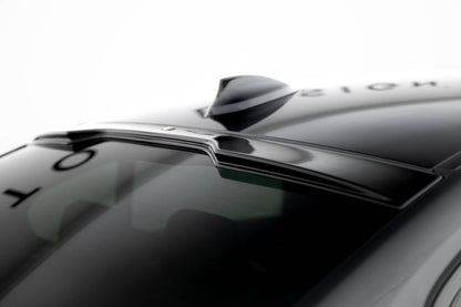 Heckscheiben Spoiler passend für BMW M550i / 5 M-Paket Limousine G30 schwarz Hochglanz