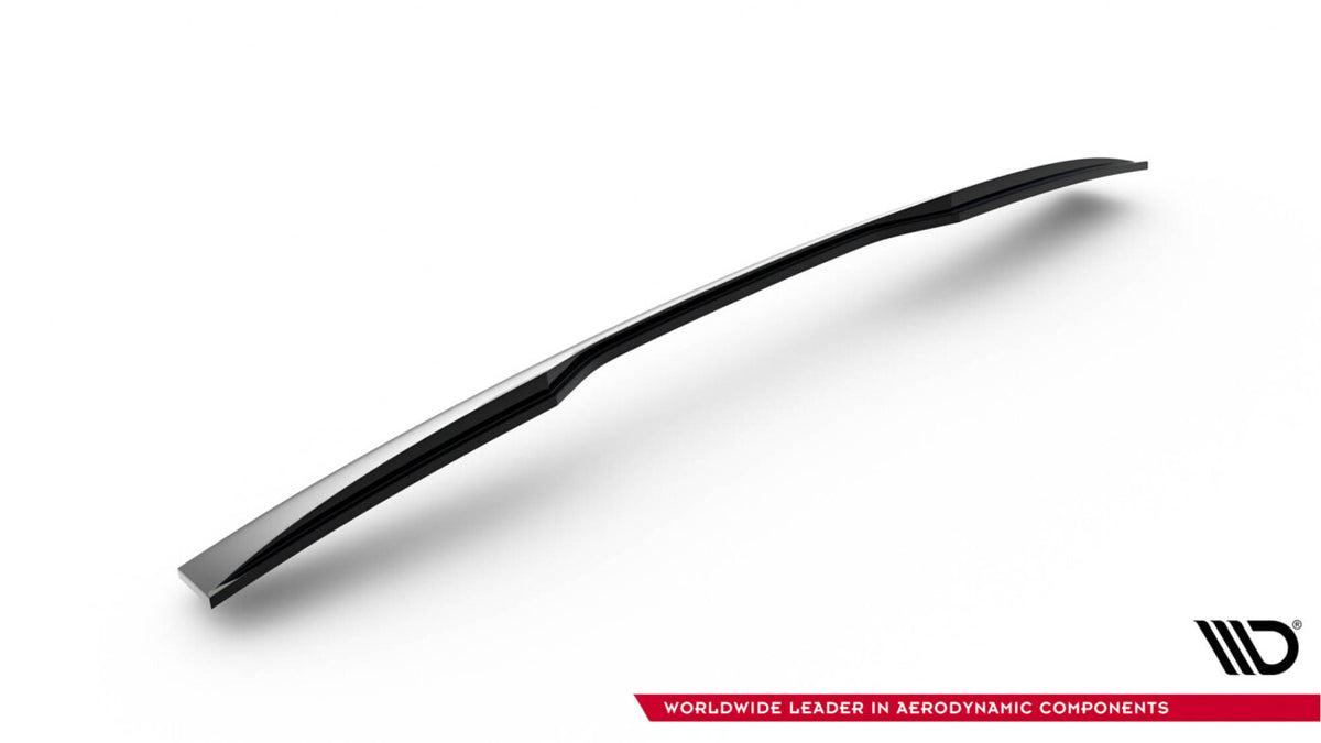 Heckscheiben Spoiler passend für BMW M550i / 5 M-Paket Limousine G30 schwarz Hochglanz