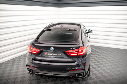 Heckscheiben Spoiler passend für BMW X6 M-Paket F16 Carbon Look
