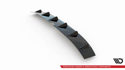 Heckscheiben Spoiler passend für Ford Mustang Dark Horse Mk7 schwarz Hochglanz