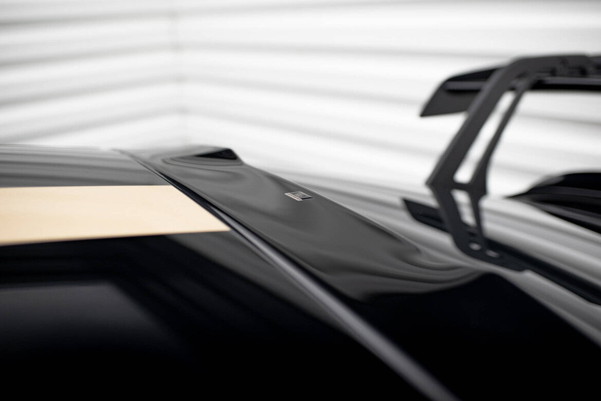 Heckscheiben Spoiler passend für Porsche 911 992 GT3 schwarz Hochglanz