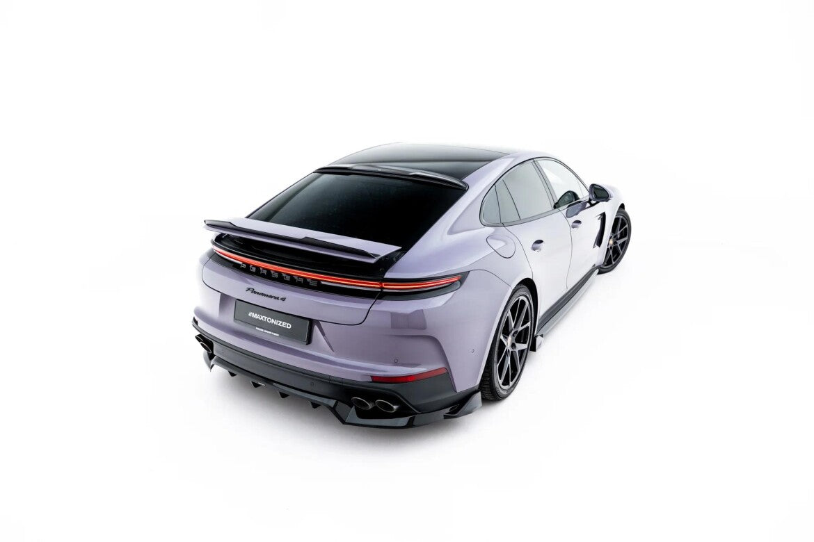 Heckscheiben Spoiler passend für Porsche Panamera 4 / 4S E-Hybrid / 4 E-Hybrid 972 schwarz Hochglanz