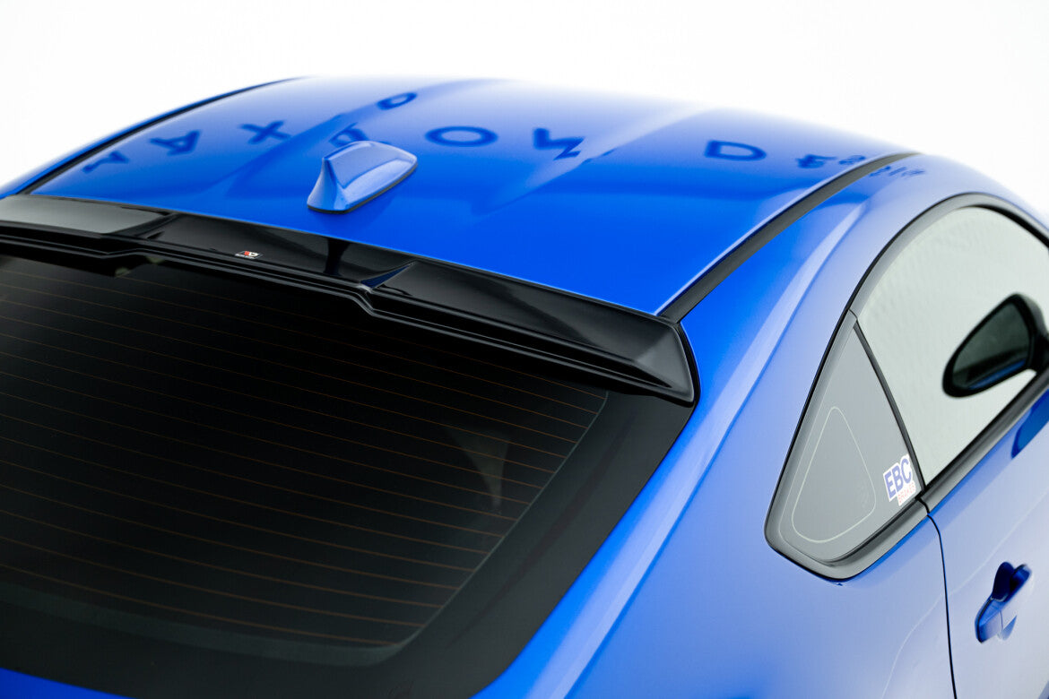 Heckscheiben Spoiler passend für Subaru BRZ Mk2 / Toyota GR86 Mk1 schwarz Hochglanz