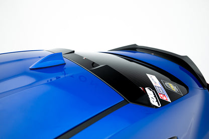 Heckscheiben Spoiler passend für Subaru BRZ Mk2 / Toyota GR86 Mk1 schwarz Hochglanz
