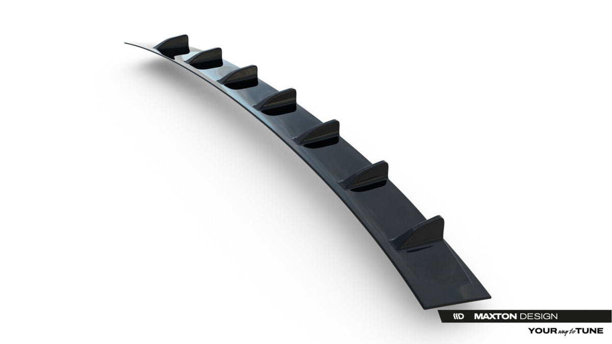 Heckscheiben Spoiler passend für Subaru WRX STI Mk2 schwarz Hochglanz