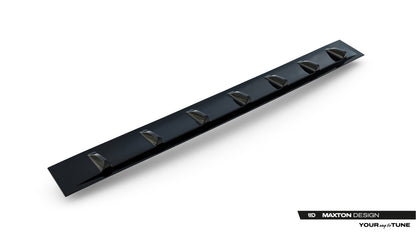 Heckscheiben Spoiler passend für Subaru WRX STI Mk2 schwarz Hochglanz