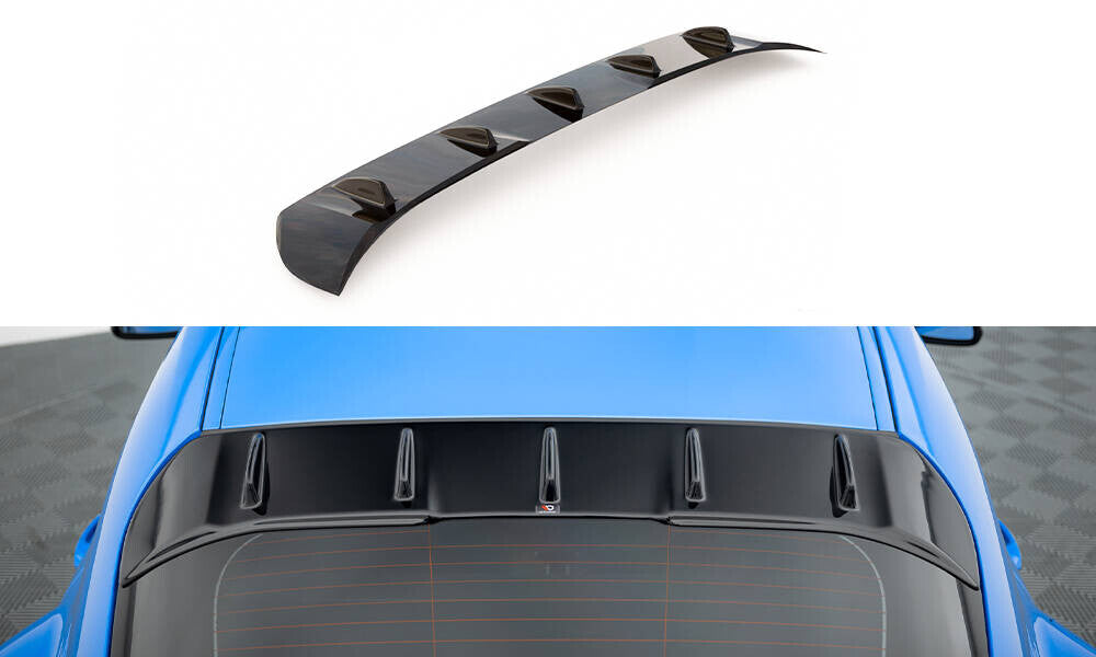 Heckscheiben Spoiler passend für Toyota Supra mk5 schwarz Hochglanz