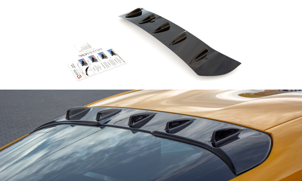 Heckscheiben Spoiler passend für Toyota Supra mk5 schwarz matt