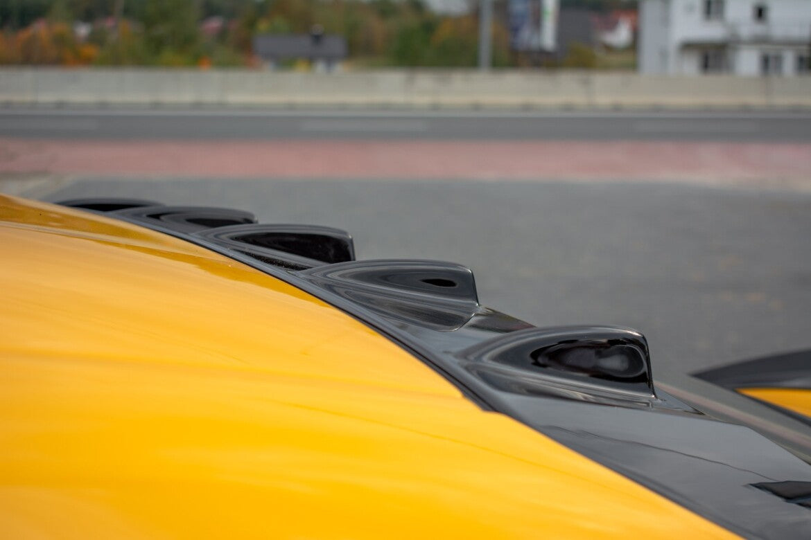 Heckscheiben Spoiler passend für Toyota Supra mk5 schwarz matt