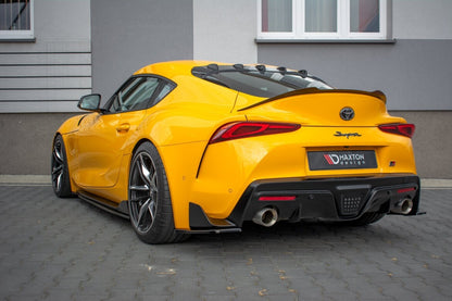 Heckscheiben Spoiler passend für Toyota Supra mk5 schwarz matt