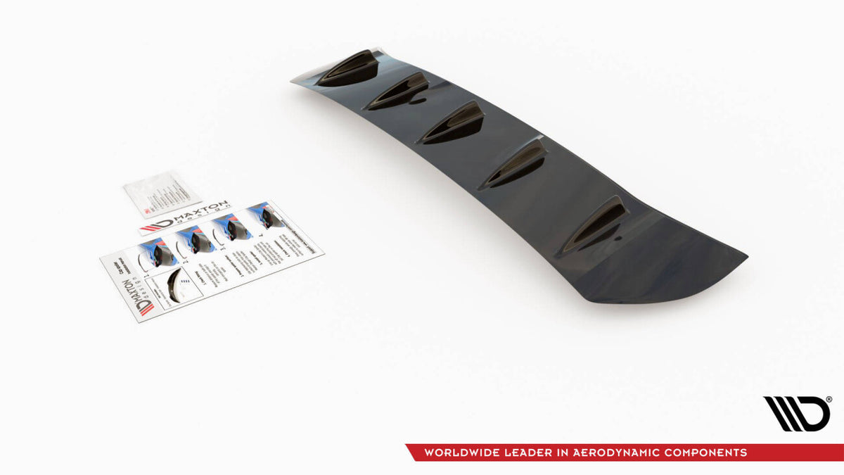 Heckscheiben Spoiler passend für Toyota Supra mk5 schwarz matt
