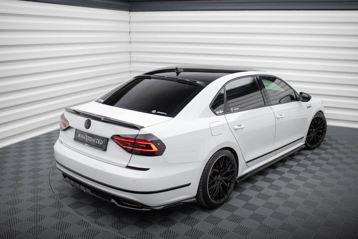 Heckscheiben Spoiler passend für VW Passat GT B8 FL USA schwarz Hochglanz
