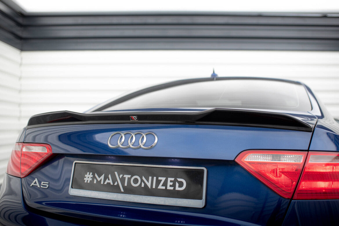 Heckspoiler 3D passend für Audi A5 Coupe 8T schwarz Hochglanz