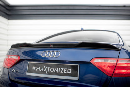 Heckspoiler 3D passend für Audi A5 Coupe 8T schwarz Hochglanz