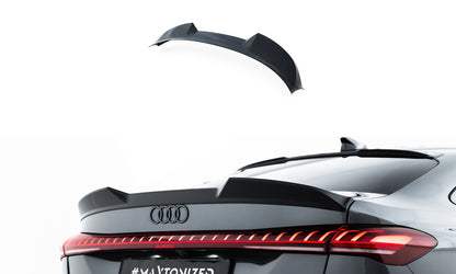 Heckspoiler 3D passend für Audi A5 S-Line / S5 Limousine B10 schwarz Hochglanz