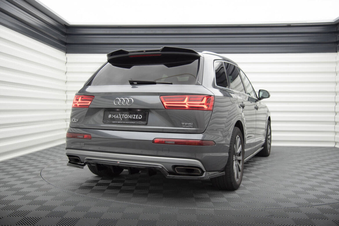 Heckspoiler 3D passend für Audi Q7 Mk2 schwarz Hochglanz