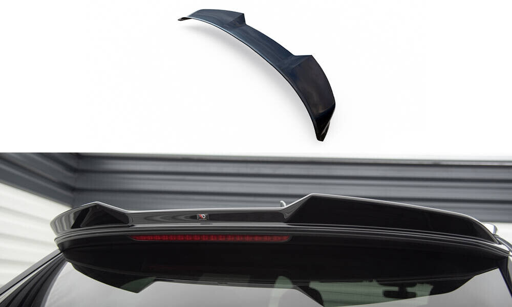 Heckspoiler 3D passend für Audi Q7 Mk2 schwarz Hochglanz