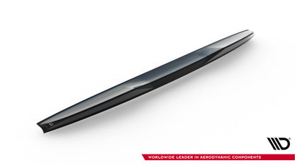 Heckspoiler 3D passend für Audi S4 Limousine B8 FL schwarz Hochglanz